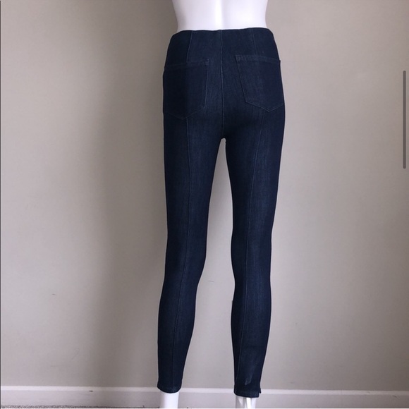EUC Anthropologie Pilcro & the Letterpress Skinny Denim Legging Jeans Blue 25 - Picture 3 of 9